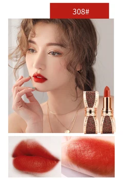 

Charm Color Misty Lip Stick Set Box Waterproof Long Lasting Make Up Matte Easy To Color Lipstick Makeup Carving Lip Gloss TSLM1
