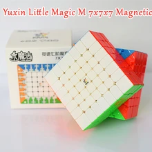 Магнитный магический куб Yuxin Little Magic M 7x7 7x7 скоростной куб 4x4x4 5x5x5 куб-головоломка 6x6x6 волшебный куб 4x4 5x5 6x6