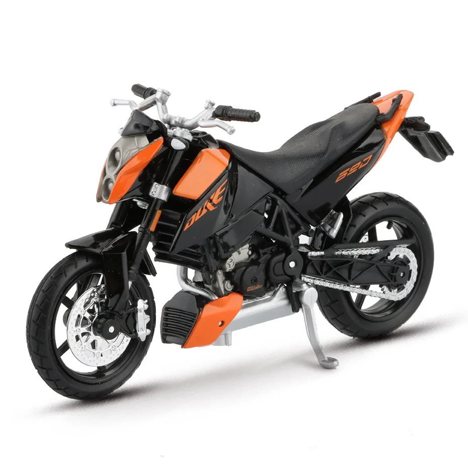 Maisto 1:18 сплав модель мотоцикла Игрушка внедорожные модели гоночных автомобилей Африка Твин H2R 690 Duke мотоциклы игрушки для детей - Цвет: 690 Duke