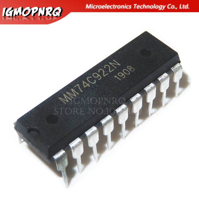 5 шт. MM74C922N DIP18 MM74C922 74HC922N 74HC922 DIP|Интегральные схемы| |