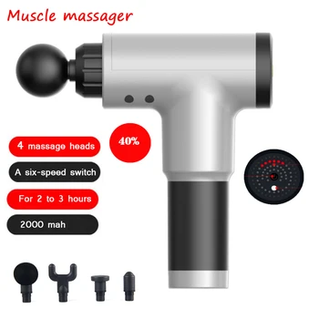 

Massage Gun fascia Gun Mute Electric Multi-function Muscle Relaxer Vibrates Through The Membrane Neck Membrane Massages Gun 40