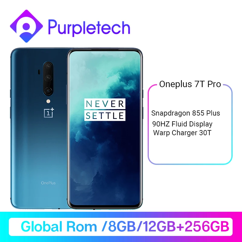 

Global ROM OnePlus 7T 7 T Pro 8GB 12GB 256GB Snapdragon 855 Octa Core Smartphone 6.67 inch 48MP Triple Rear Cams Android 10