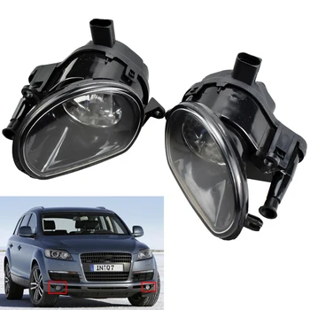 

2pcs/pair Car Front Halogen Bumper Fog Light with blubs 8P0941700 8P0941699 For A-udi Q7 2006 2007 2008 2009
