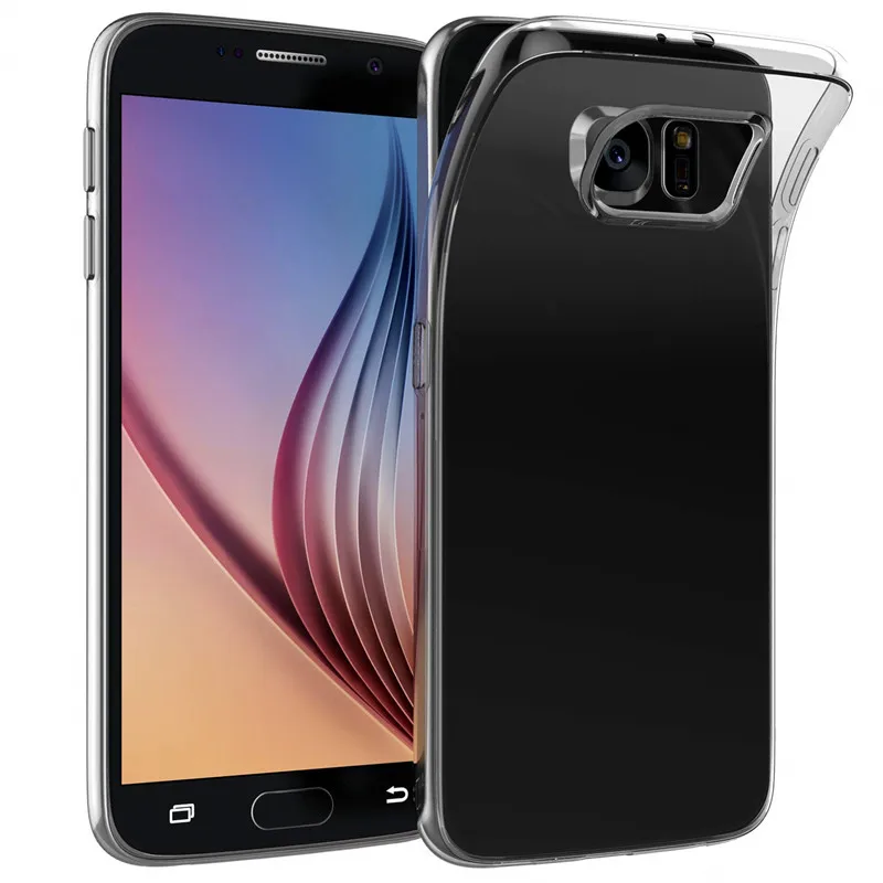 Чехол для телефона samsung Galaxy S6 Edge G920 G920F G920A мягкий силиконовый чехол edge G925F G925I G925A