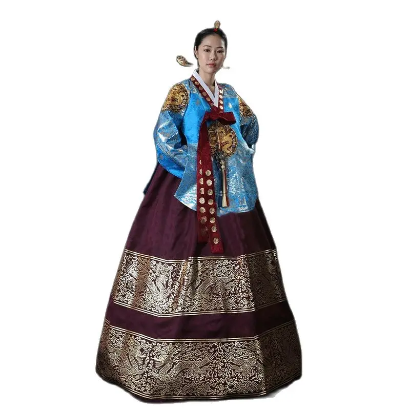 

Новинка Платье Hanbok Традиционный корейский костюм на церемонию DANGUI Корейский королевский костюм Хэллоуин подарки для косплея