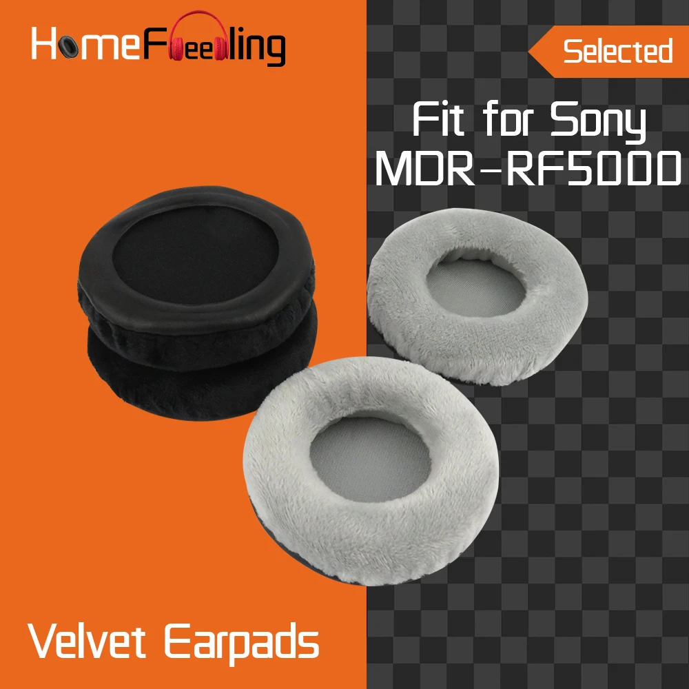 Homefeeling Earpads for Sony MDR RF5000 Headphones Earpad Cushions Covers Velvet Ear Pad Replacement