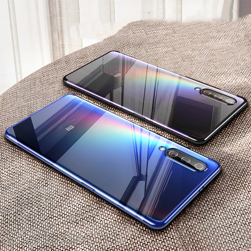 Чехол для Xiaomi Mi 9 9T Pro Lite Mi A1 A2 A3 Lite Прозрачный Бампер RedMi Note 8T 8 8A 7 7A K20 TPU Силиконовый противоударный чехол