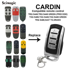 CARDIN TXQ S449 S486 433MHz 868MHz пульт дистанционного управления для открывания Гаражных дверей клон контроллер для ворот Дубликатор прокатный код