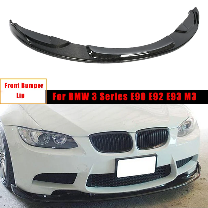 Kits de carrocería de fibra de carbono, difusor de labios de parachoques delantero para BMW Serie 3, E93, M3, 2007 2013, accesorios para bmw|car accessorieslip spoiler - AliExpress