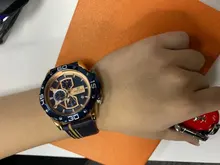 NAVIFORCE-reloj deportivo de lujo para hombre, cronógrafo de pulsera de cuero genuino militar, azul de marca, a la moda，hombre，relojes para hombre，relojes，rrelojes de cuarzo para hombre，relojes analógicos para hombre