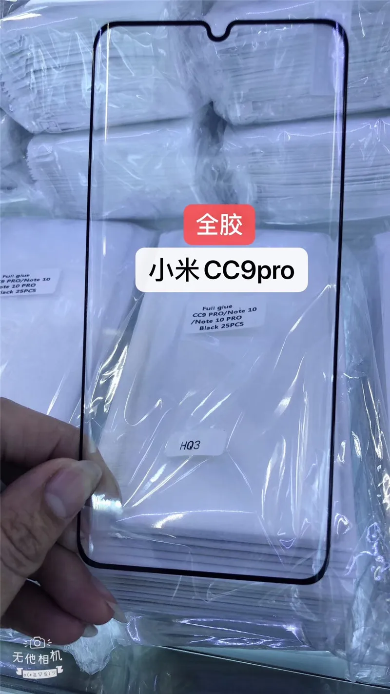 10 шт./лот 3D полный Клей закаленное стекло для xiaomi CC9 pro полный клей экран протектор пленка для xiaomi Note 10