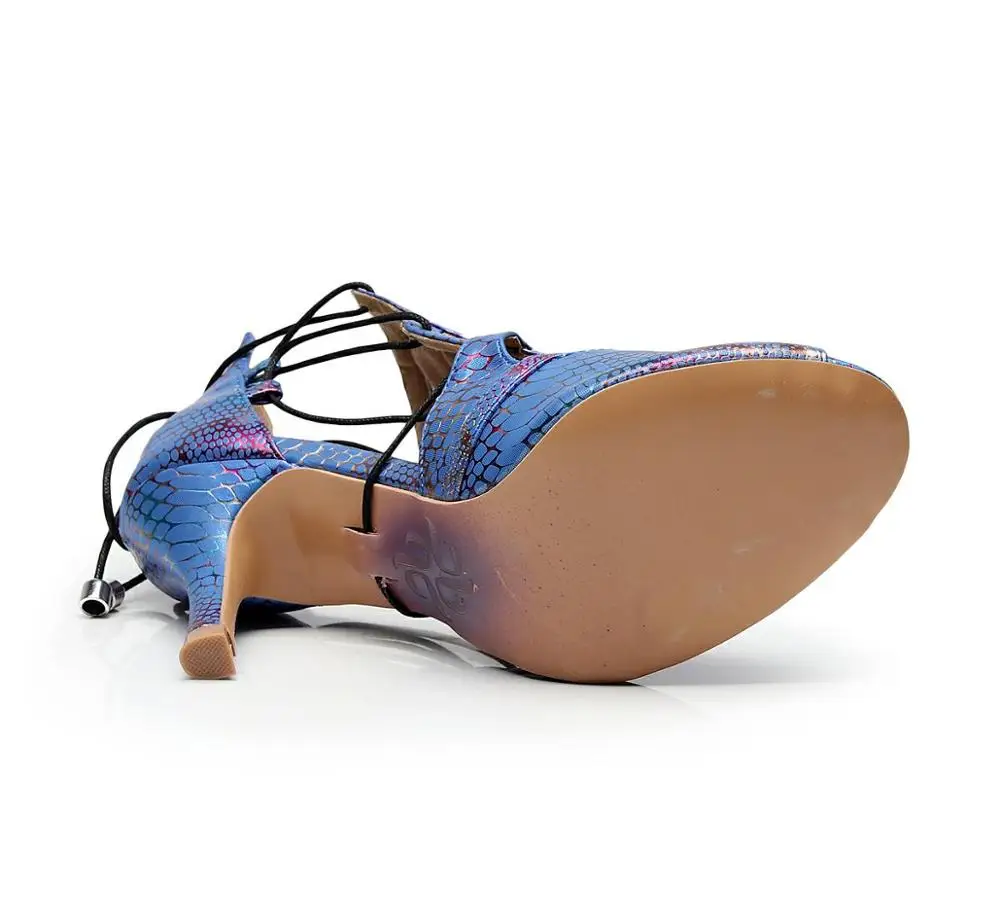 Туфли лодочки женские блестящие для бальных танцев джаз сальса