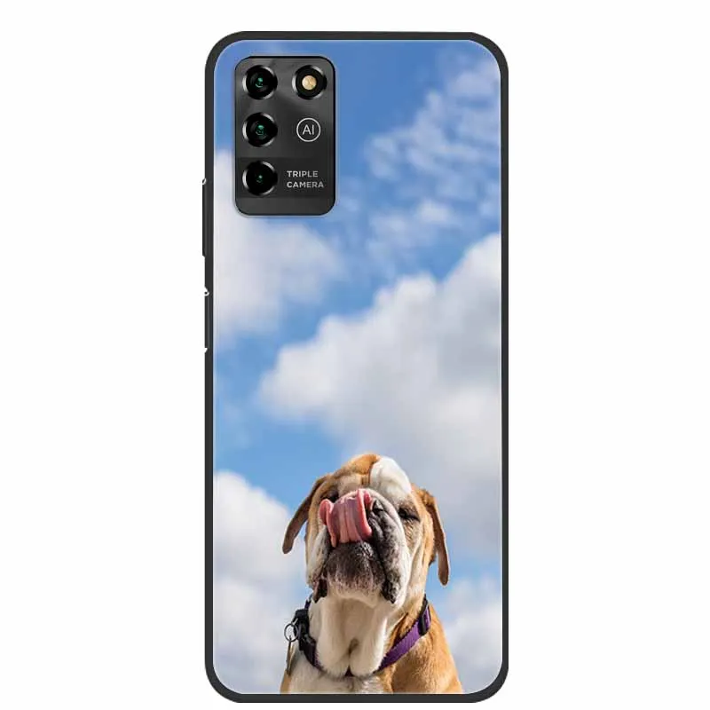 Luxury Bumper Silicone TPU Soft Phone Case with Cute Cat Design - Shockproof Coque