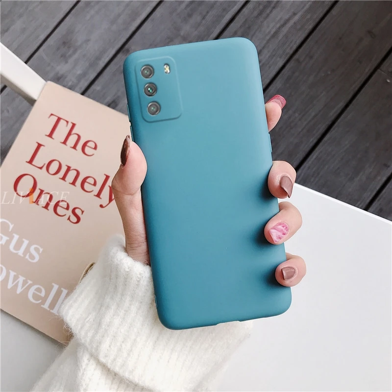 Candy Color Silicone Phone Case For Xiaomi Poco X3 Nfc M3 Pro F2 F3 GT C3 Pocophone F1 Global Matte Soft Tpu Back Fundas Cover
