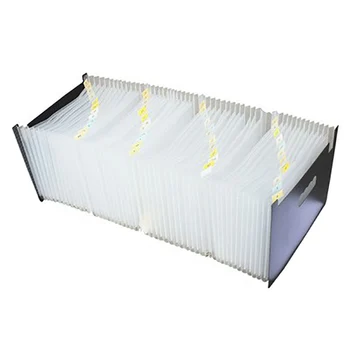 

48 Pocket Folder A4 Extensible File Organizer Accordion Folder Classification Bag Desktop Storage Information Rack