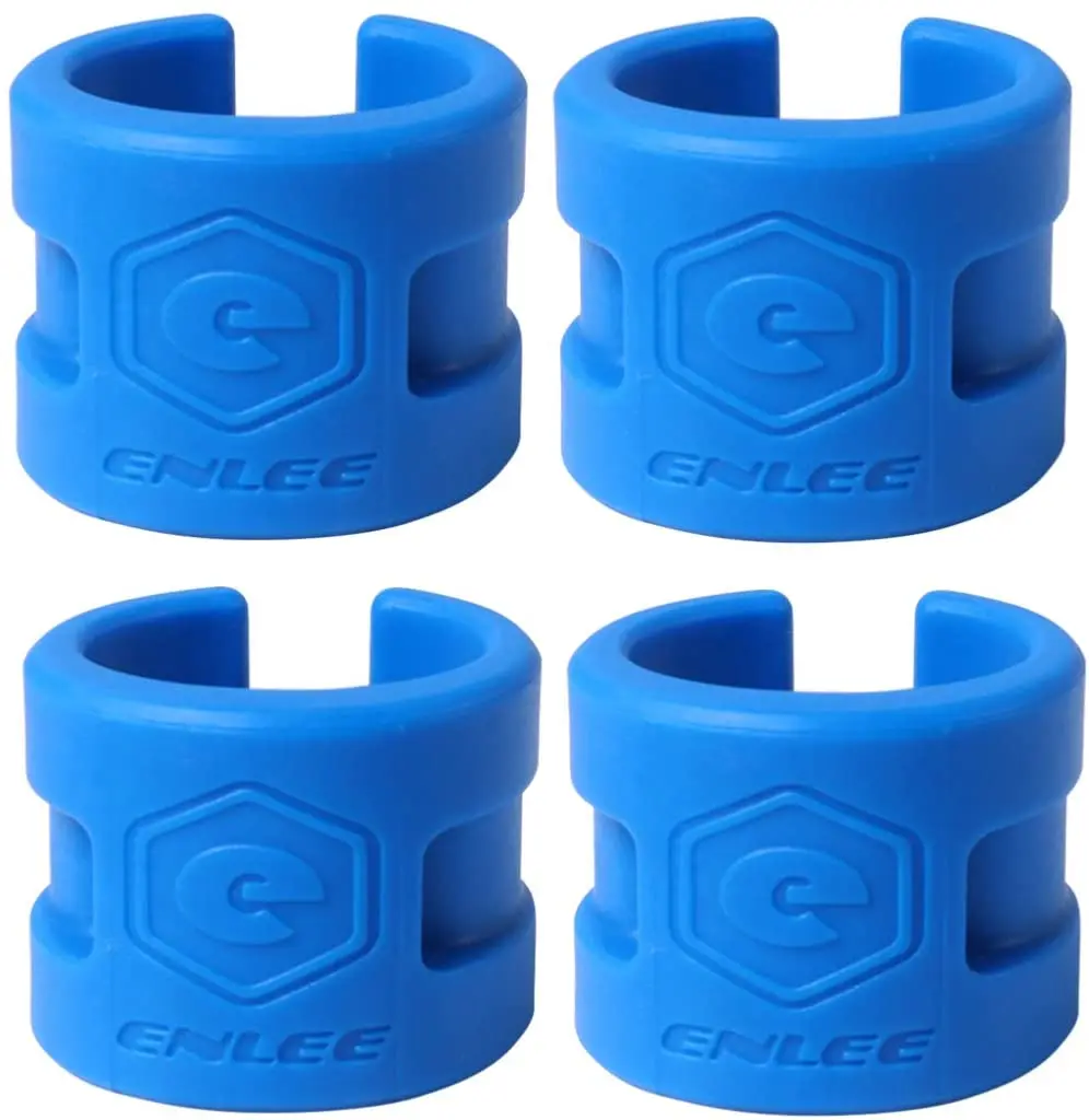 

ENLEE 4Pcs Bike Chainstay Protector Bicycle Frame Protector Guard Pad for Mountain Road Bike Folding Frame Front Fork Protective