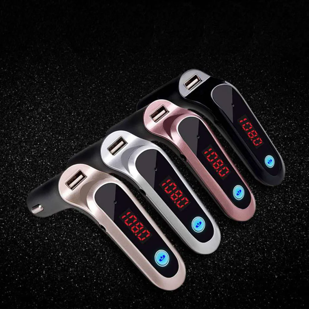 USB TF карта стойка для зарядки беспроводной Bluetooth автомобильный комплект lcd Hands-Free fm-передатчик MP3 музыкальный плеер Мобильные Телефоны Планшеты