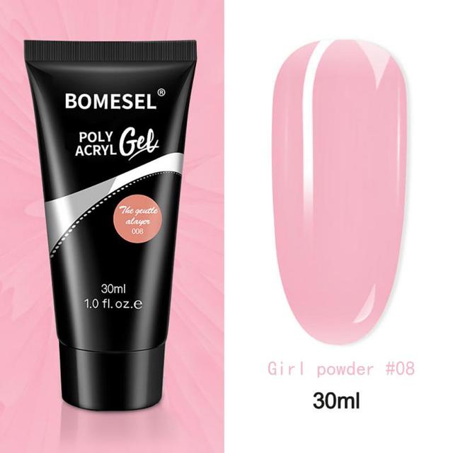 Nail Gel Crystal Extension Gel Nail Polish All For Manicure UV Nail Gel Nail Art Quick Building Nail Polish TSLM2
