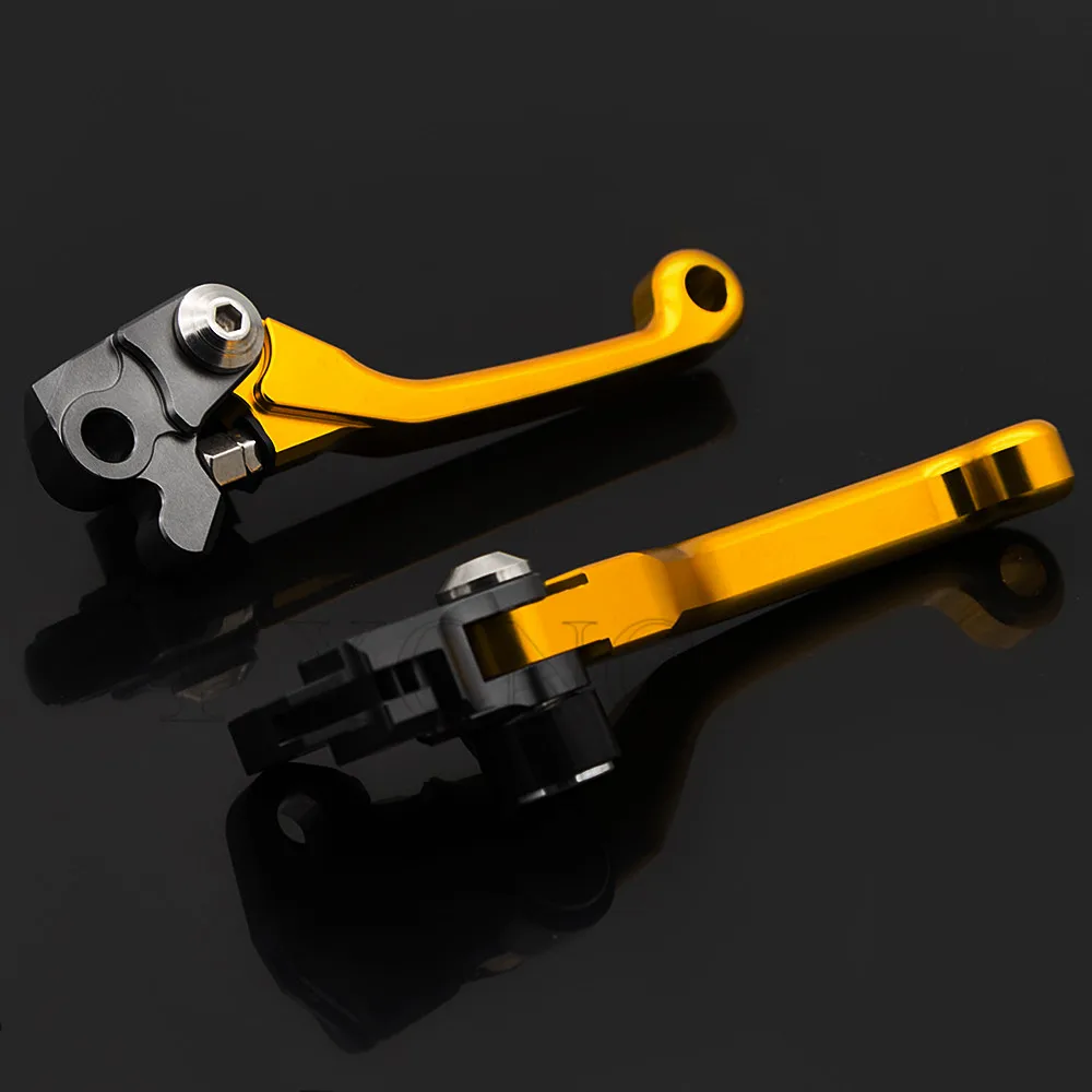 Matt Color Dirt Pit Bike Dirtbike Brake Clutch Lever For Suzuki RM125 RM250 RM 125 250 1996-2003 Pitbike Foldable Levers Handles