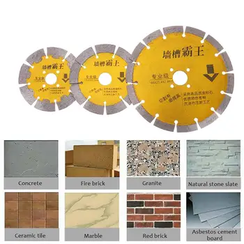 

188/156/125/115mm Diamond Saw Blade Dry Or Wet Cutting Disc For Marble Concrete Porcelain Tile Granite Quartz Stone Cutting