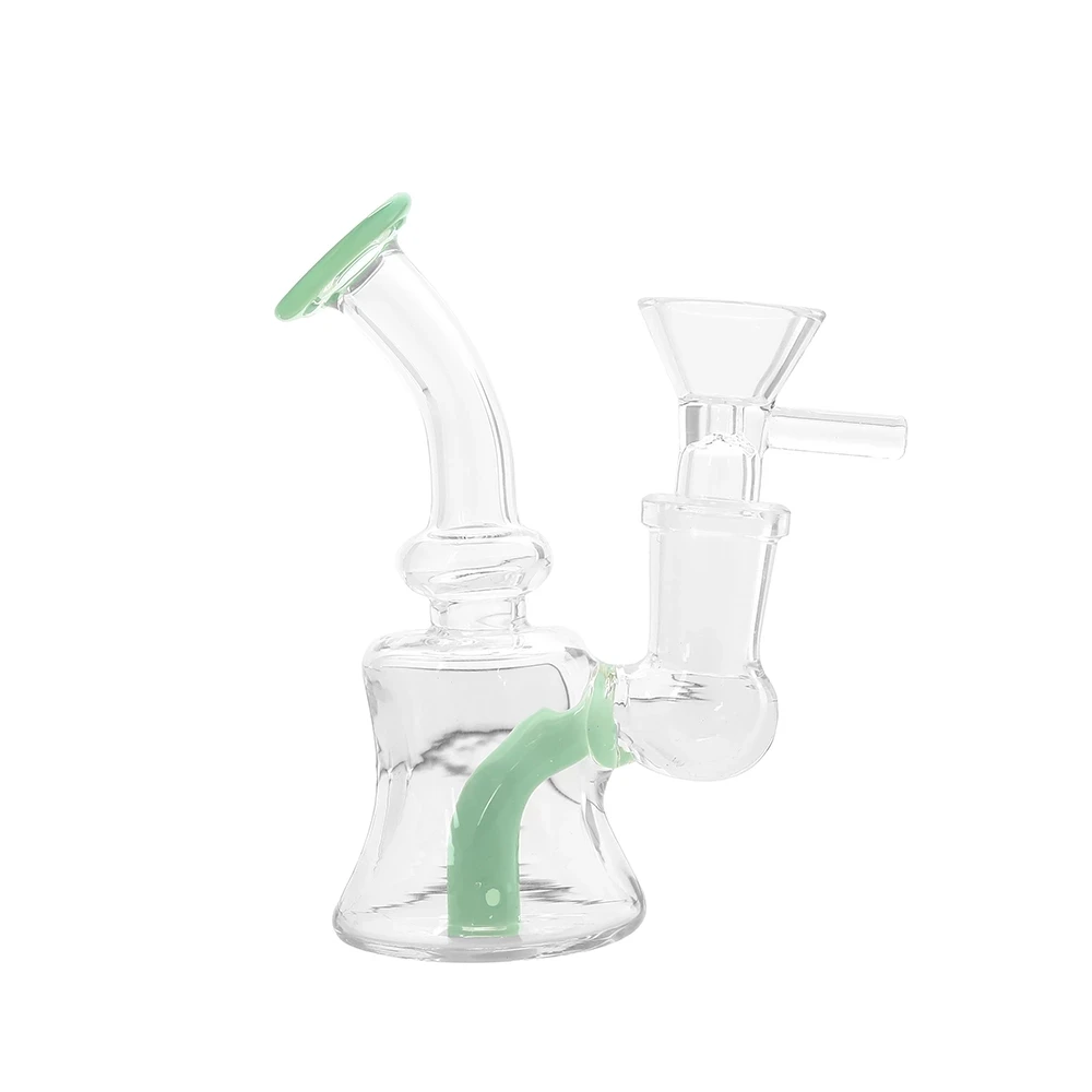 

4in Mini Portable Glass Vase Rig with Glass Bowl