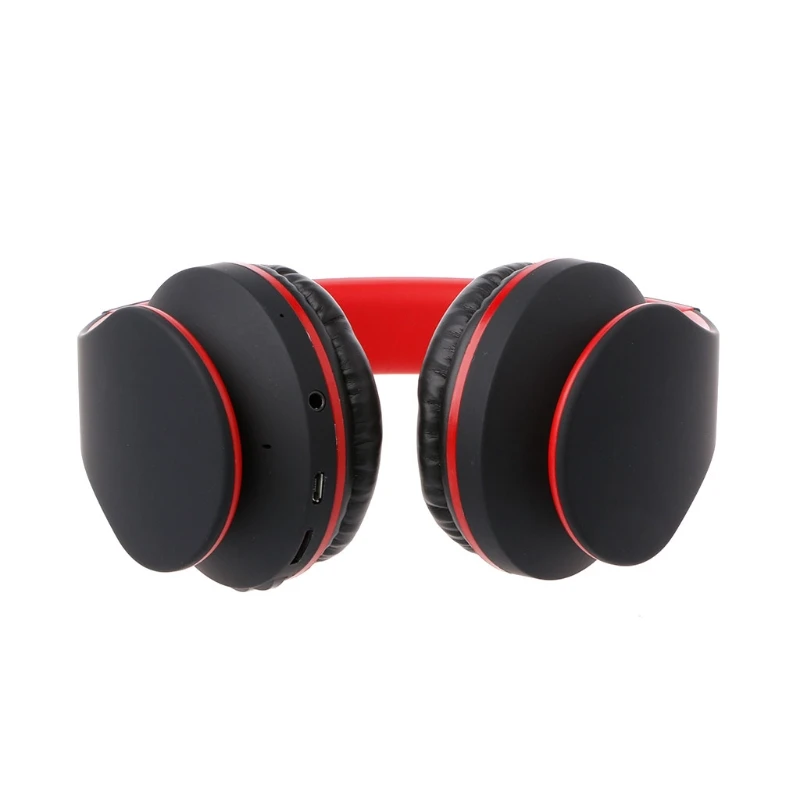 

4-In-1 Foldable Bluetooth Wireless Headset Wired Headphone MP3 FM Radio With Mic DXAC