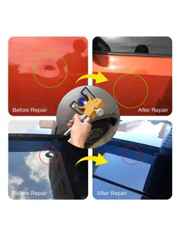 

T Shape Dent Puller Car Auto Body Repair Suction Cup Slide Repair Tool Kits M2ED