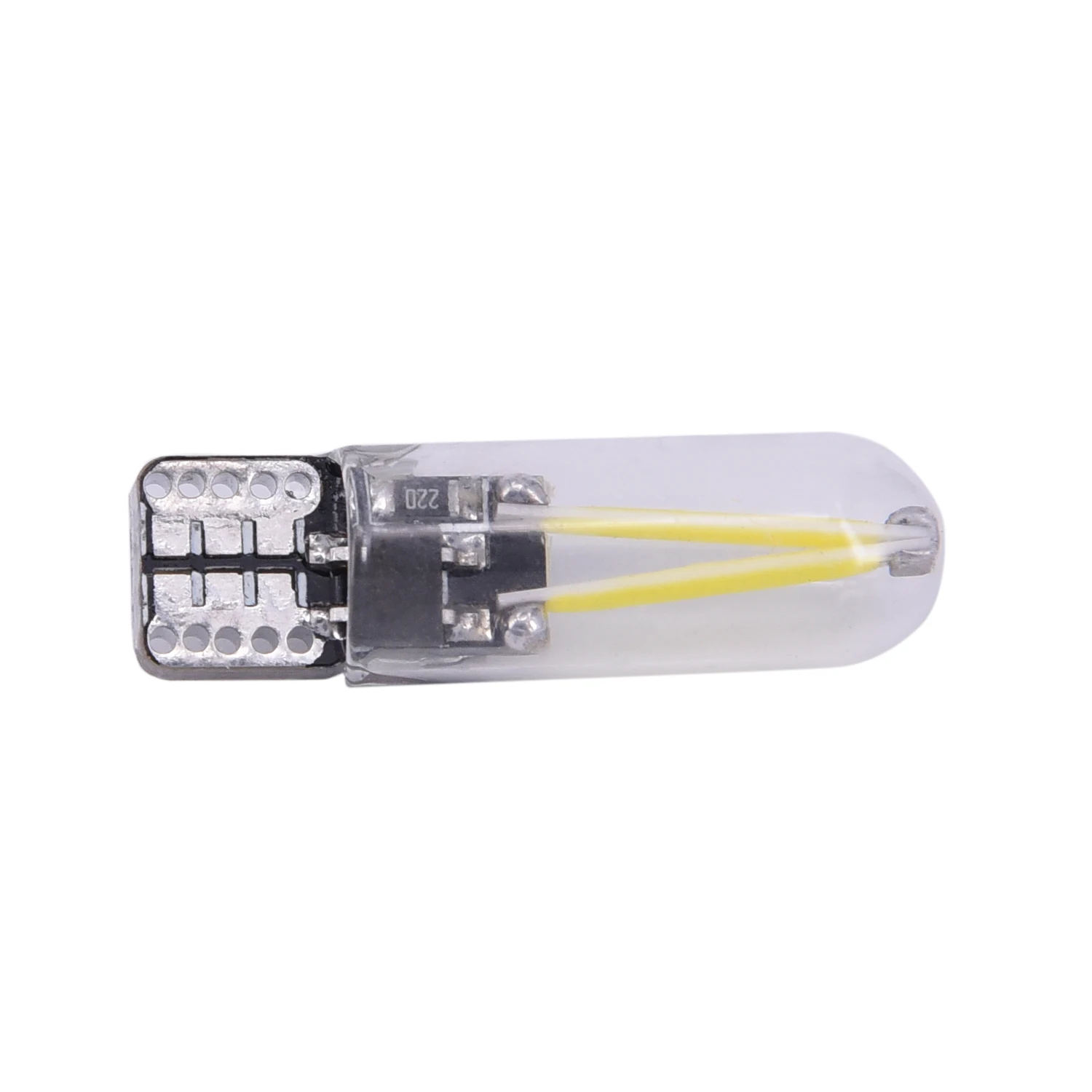 S2#1 пара 3 Вт T10 194 168 W5w Cob Светодиодные Автомобильные стеклянные огни номерного знака белого цвета