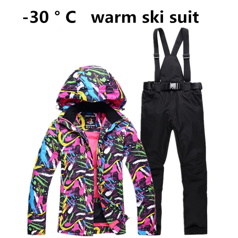 Новые лыжные костюмы куртки брюки женские комплекты для сноуборда женская