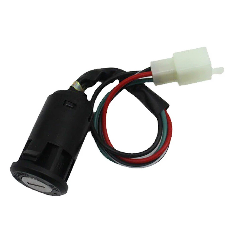 Universal Motorcycle Ignition Switch Key ATV For Honda For Yamaha Kawasaki Universal fit, easy to install