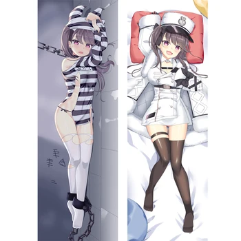 

2020 Hot Game Azur Lane Dakimakura Hugging Body Pillow Case Pamiat' Merkuria & Yamashiro Pillow Cover Home Bedding