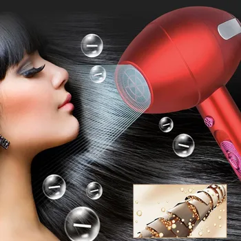 

Hair Dryer Negative Ion Hammer Style Blowdryer High Power Hairdryer Anion Fan Salon Style Tool Cold and Hot Wind wholesale