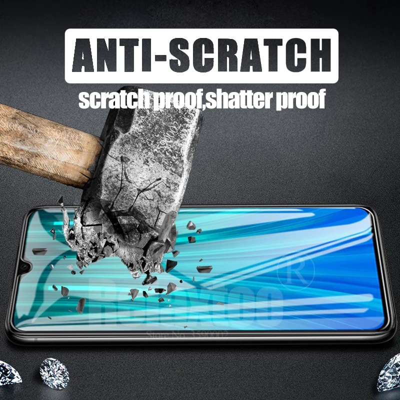 2 в 1 Защитное стекло для xiaomi redmi note 8 pro защита экрана закаленное xiomi note8 8pro пленка