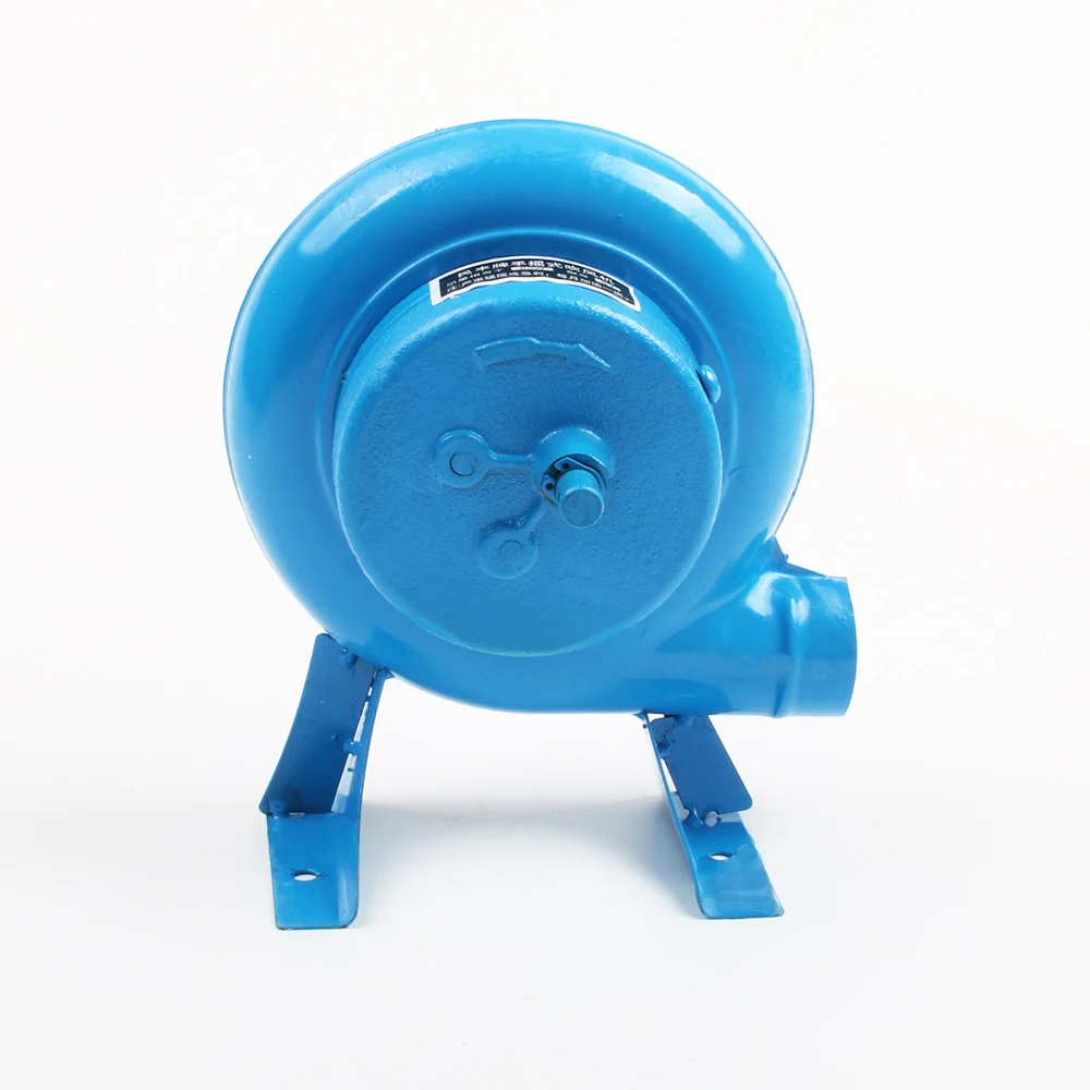 80 Вт металлический промышленный открытый барбекю Железный Шестеренчатый коленчатый Вентилятор Ручной Пожарный вентилятор попкорн вентилятор синяя модель