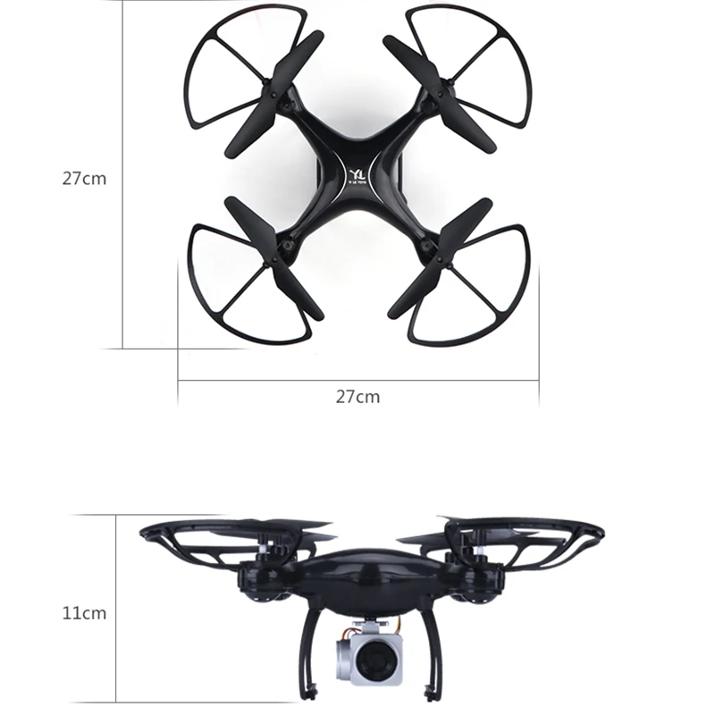 Радиоуправляемый мини-Дрон вертолет HD камера Wifi FPV высота удержания Дрон пульт дистанционного управления Квадрокоптер игрушки для детей
