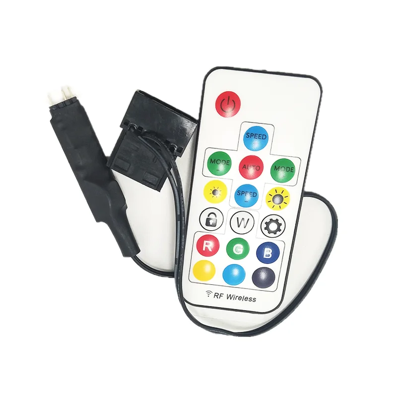 Комплект освещения, Molex 4D поворота 5V 3pin ARGB контроллер Применение для кронштейн вентилятор водяной барьер или Другое 5V 3PIN argb огни - Цвет лезвия: Molex Controller
