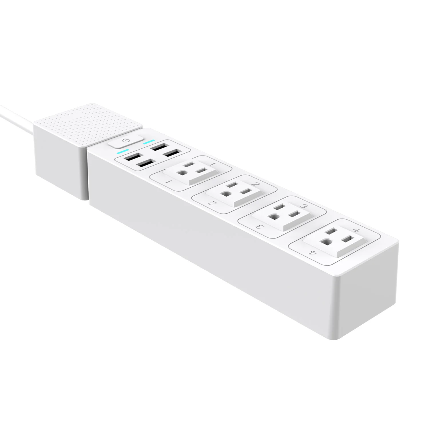 Wifi Smart power Strip Защита от перенапряжения электрический удлинитель с usb-гнездами пульт дистанционного управления с Homekit Siri Alexa Google Home