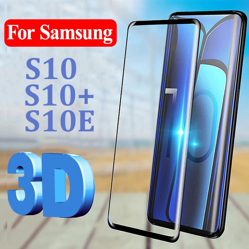 Защитная пленка для экрана для samsung S10 S10e Plus 10e S10plus 10es Sam Gaxaly S 10plus закаленное стекло Samsun 3D защита Glas 9h