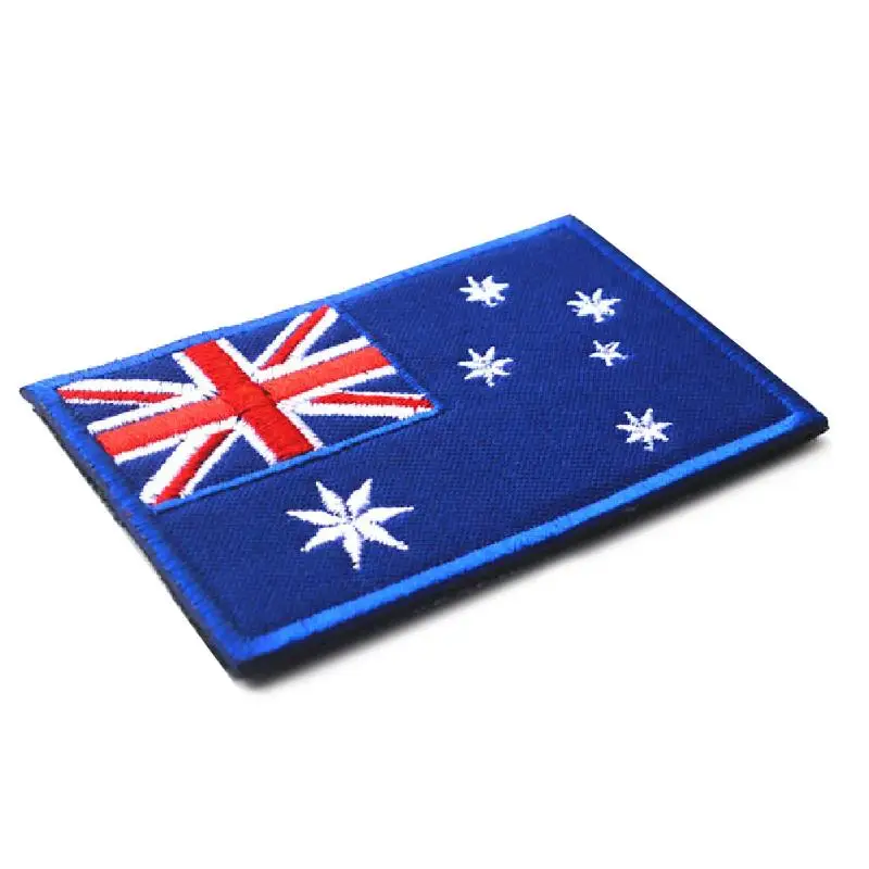 Флаг Австралии Австралийский Aussie Oz вниз под аппликацией Железный патч