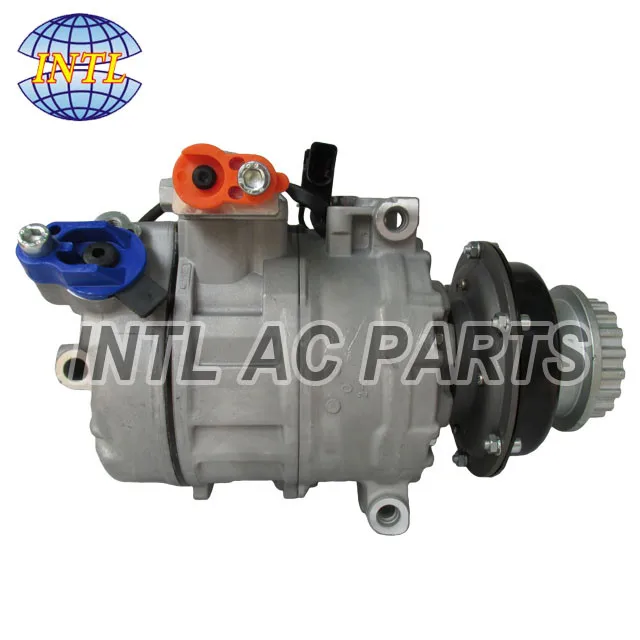 3D0820805B 7 H0820805 H 7 H0820805G 7 Se17C 7 Seu17C Compressore Aria Condizionata Automatico Per Audi/ Vw Transporter/Touareg 2.5 R5/3.0/5.0 V10 Tdi