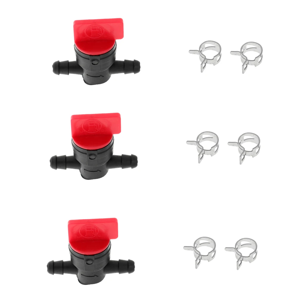 3x 1/4 &quotIn-Line прямо на газовом топливе запорный/Отсечной клапан спускной в