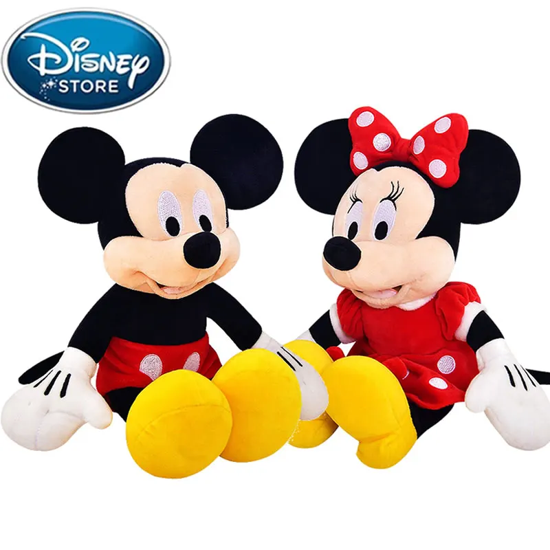 mickey and minnie mouse christmas dolls