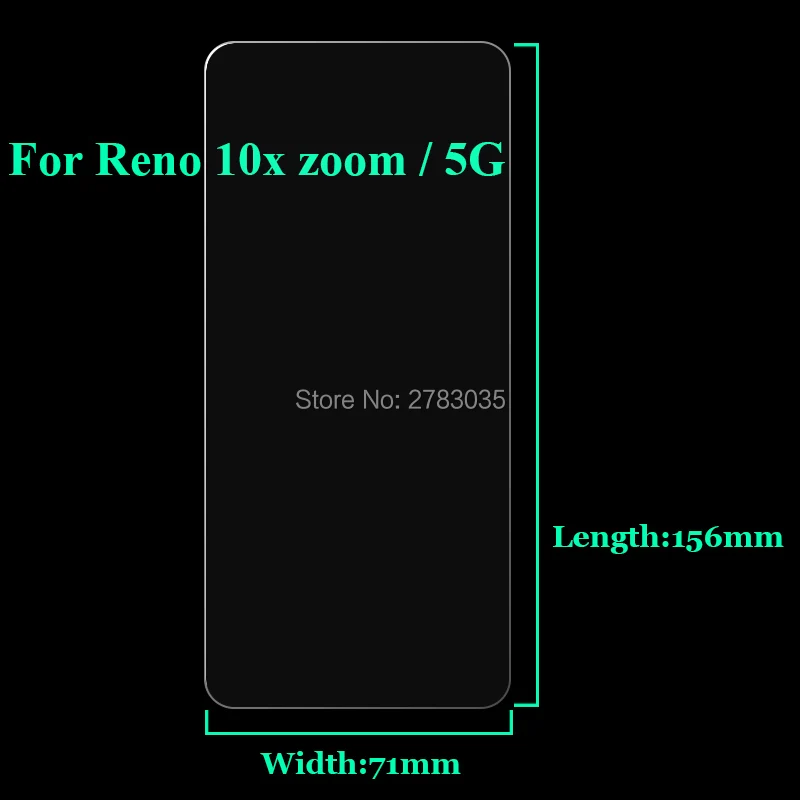 Для OPPO Reno 10x zoom 6 &quot1 комплект = мягкая задняя углеволоконная пленка + ультратонкое