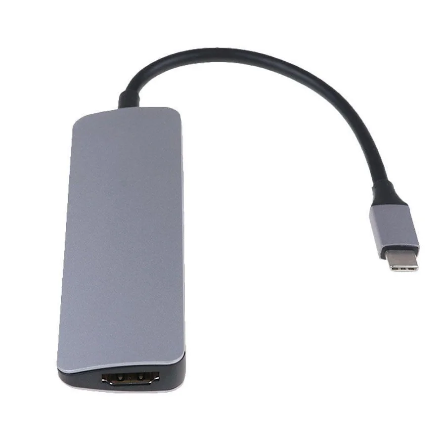 Tebe type-C USB C концентратор 5 в 1 USB-C 4K HDMI USB 3,0 SD TF кард-ридер адаптеры для Macbook
