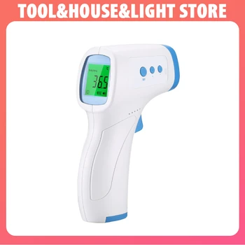 

Digital Infrared Thermometer One-Button IR LCD Thermometer Non-contact Temperature Meter with Fever Alarm