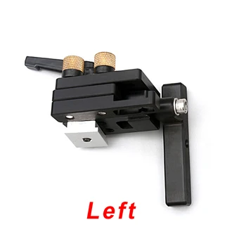

1Pcs Aluminum Alloy T-Track Woodworking Tool T-slot Miter Track Limiter Left/Right Fix Board Table Saw