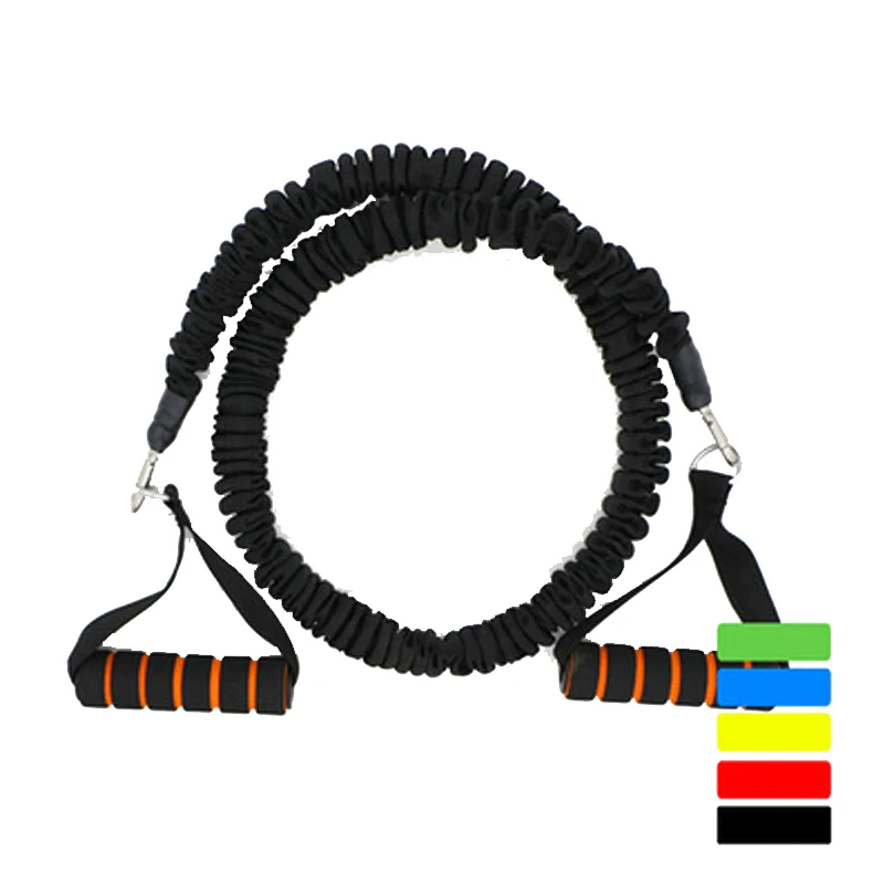 Профессиональный фитнес Woord Pull Touw латексный Съемник Weerstand Riem Elastische Touwtrekker krachtтренировочный набор