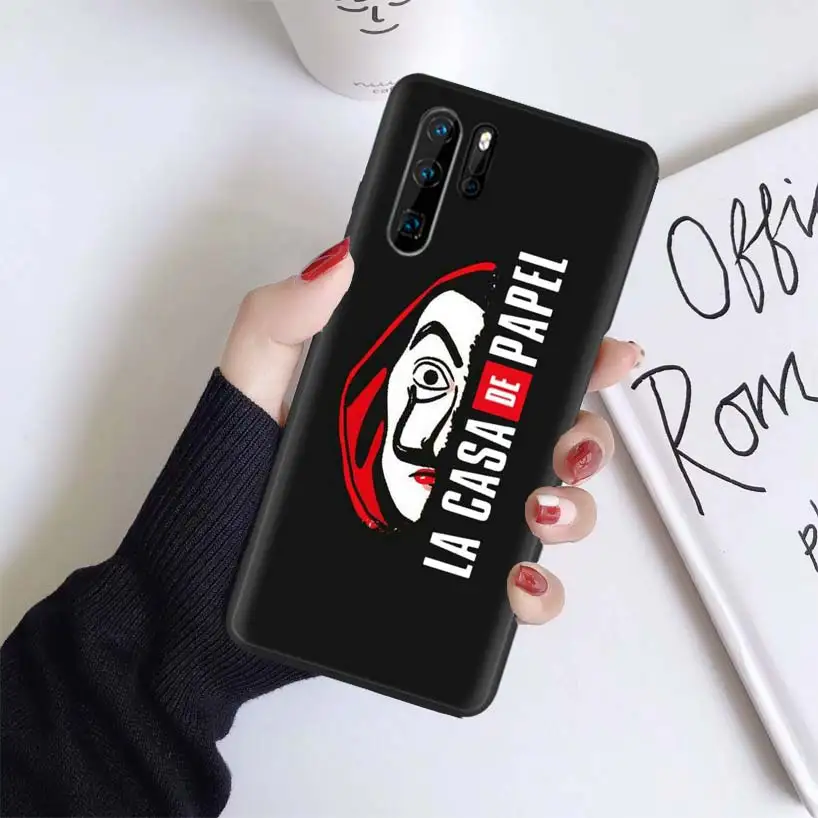 Черный чехол для huawei mate 30 20 10 P30 P20 P10 Pro Lite P Smart Z, мягкая крышка для телефона