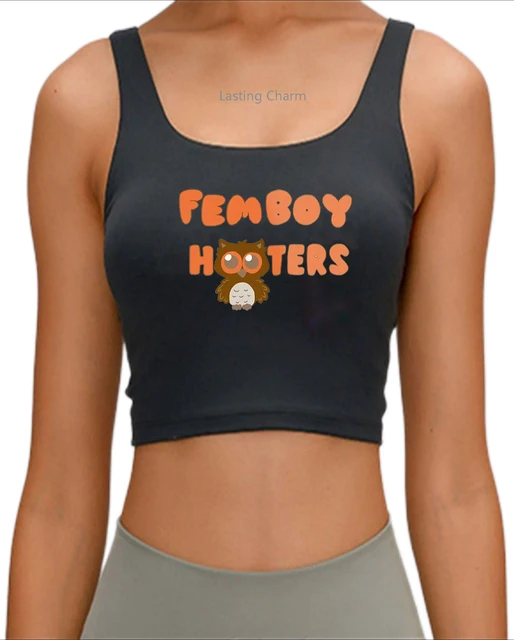 Femboy 90s Graphic Vintage Crop Top Girl Cyber Y2k Cute Gothic