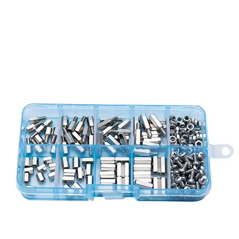 

200Pcs/set M3 Hex Nut Spacing Screw Male Female Threaded Pillar PCB PC Motherboa